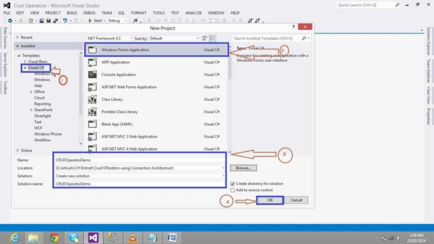 Windows Forms Application